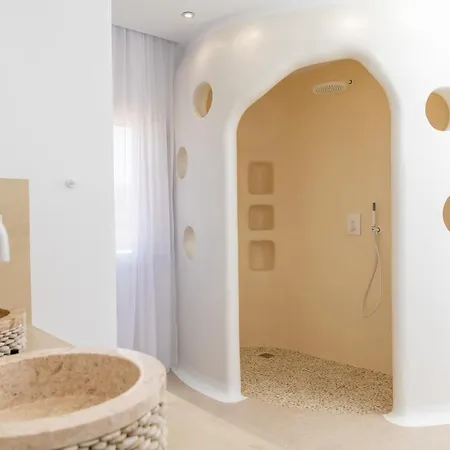 Gold & White Villa Maragkas